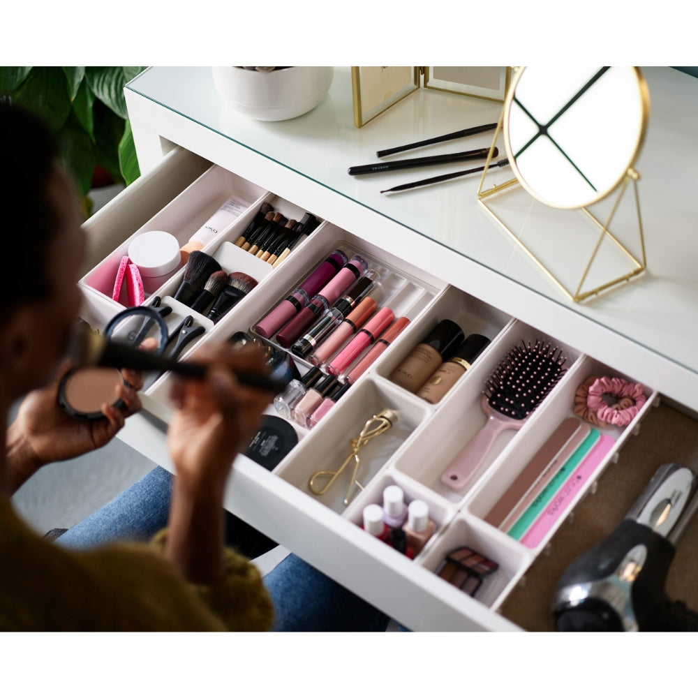 Viva 12pc Makeup In-Drawer Organizer Set