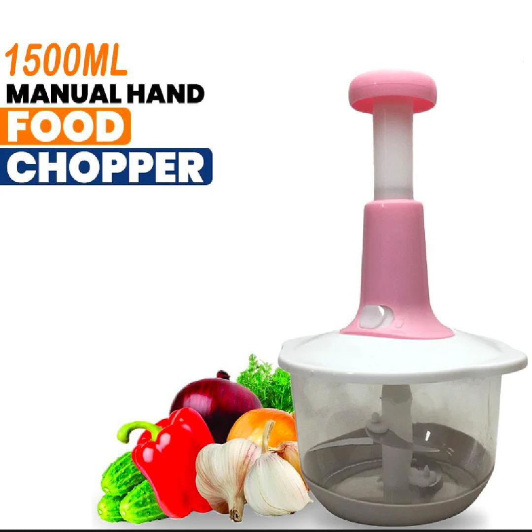 HOMEWELL Easy Pull Speedy Food Chopper (1500ML)