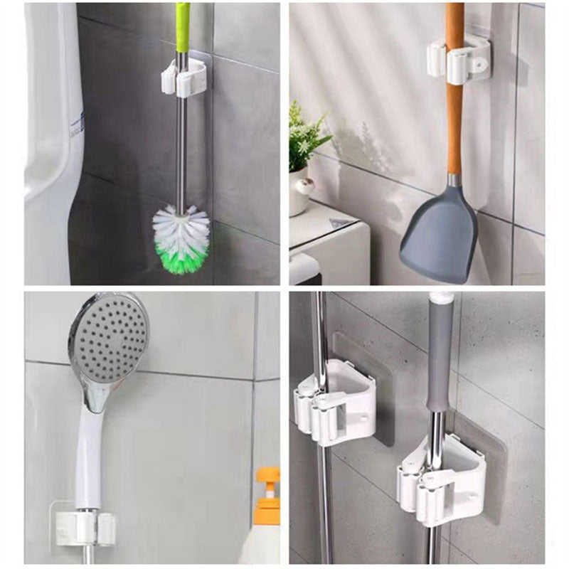 Self-Adhesive Wall Mounted Mop Holder Broom