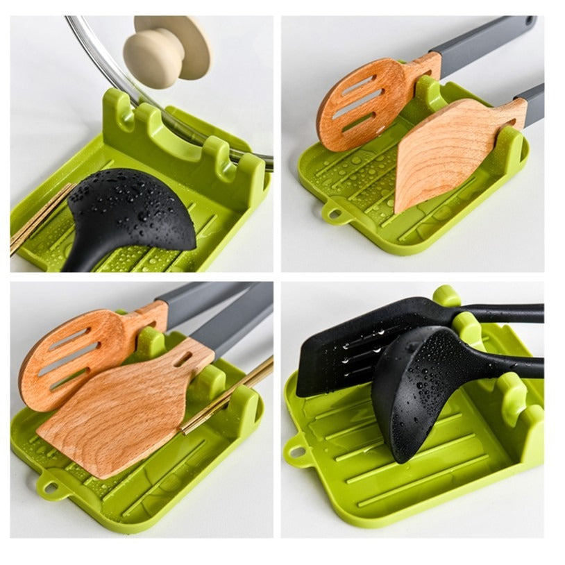 2 In 1 Multifunctional Lid & Spoon Holder