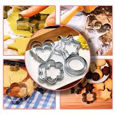 Cookies Cutter Set Stainless Steel Cookie Biscuit Pastry DIY Mold Star