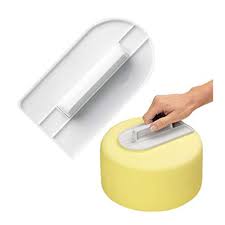 Cake Smoother White Plastic Fondant Smoother