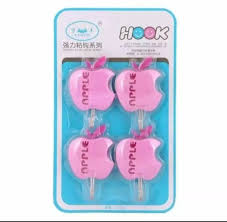 4 Pcs plastic Wall hook