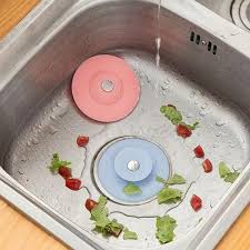 Silicone Hair Sink Strainers Kitchen