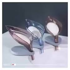 Leaf Shape Soap Box Self Draining Soap Holder