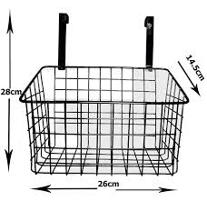 Over-the-Cabinet Wire Storage Basket