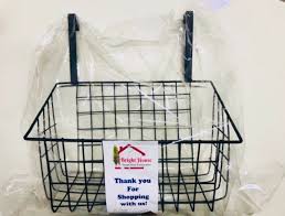Over-the-Cabinet Wire Storage Basket