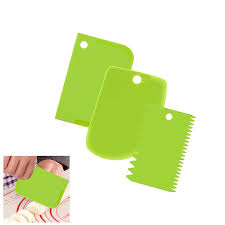 Cake Icing Scraper Plastic 3Pcs Set
