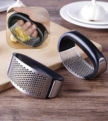 Stainless Steel Garlic Press Rocker