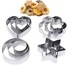 Cookies Cutter Set Stainless Steel Cookie Biscuit Pastry DIY Mold Star