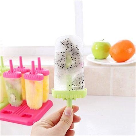 Pack of 6 - Popsicle Maker - multicolor