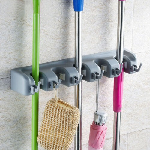 Mop Holder and Broom Holder