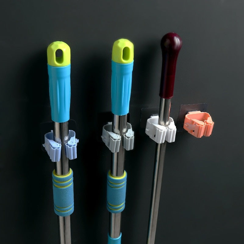 Self-Adhesive Wall Mounted Mop Holder Broom