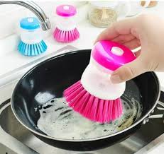 liquid Soap Dispenser Brush washing kitchen items Dish Washing Brush with Soap Dispenser