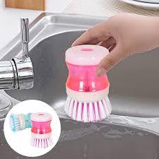 liquid Soap Dispenser Brush washing kitchen items Dish Washing Brush with Soap Dispenser