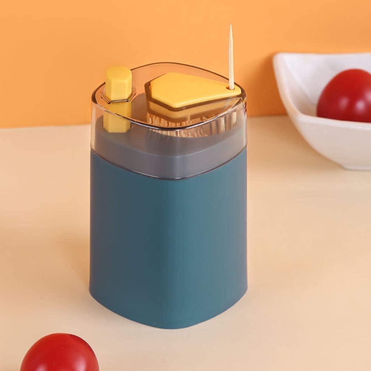 Toothpicks Holder Dispenser, Automatic Toothpick Storage Box