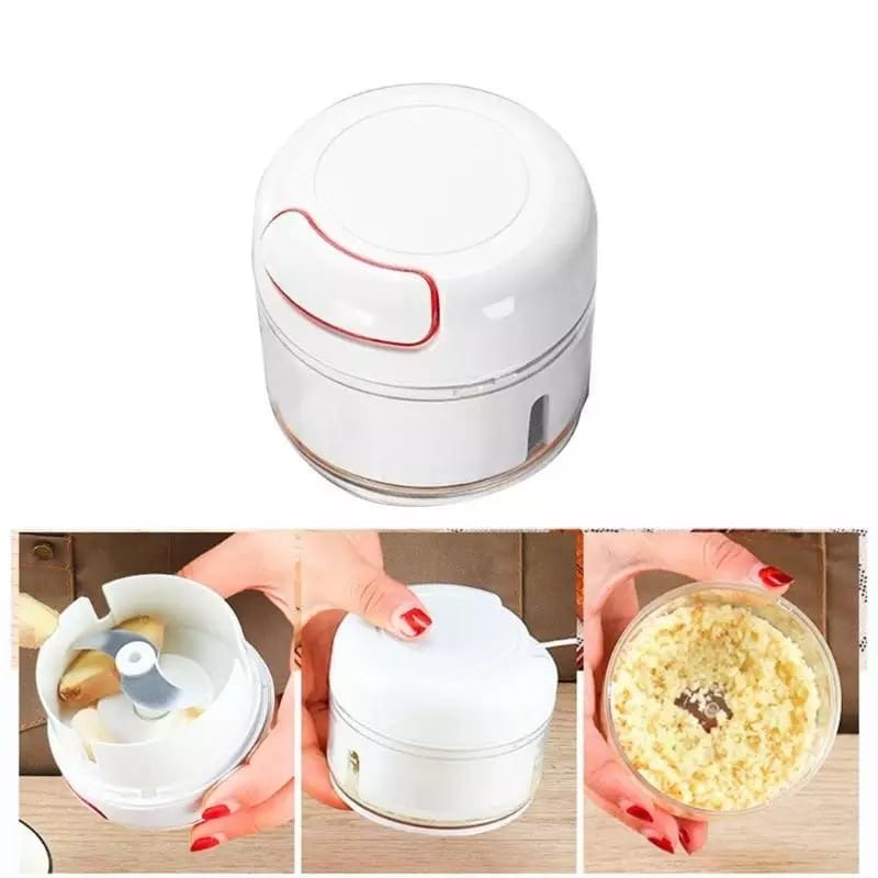Mini Food Chopper Manual Ginger Garlic Vegetable Chopper