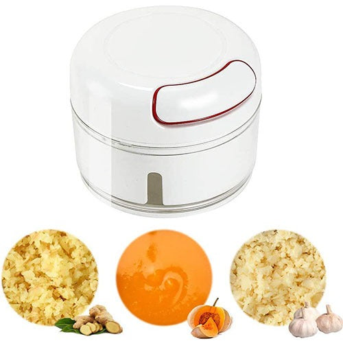 Mini Food Chopper Manual Ginger Garlic Vegetable Chopper