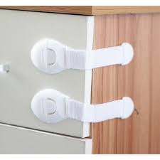 5pcs Child Baby Safety Cabinet Locks Children Wardrobe Drawers Lock Baby