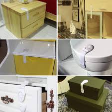 5pcs Child Baby Safety Cabinet Locks Children Wardrobe Drawers Lock Baby