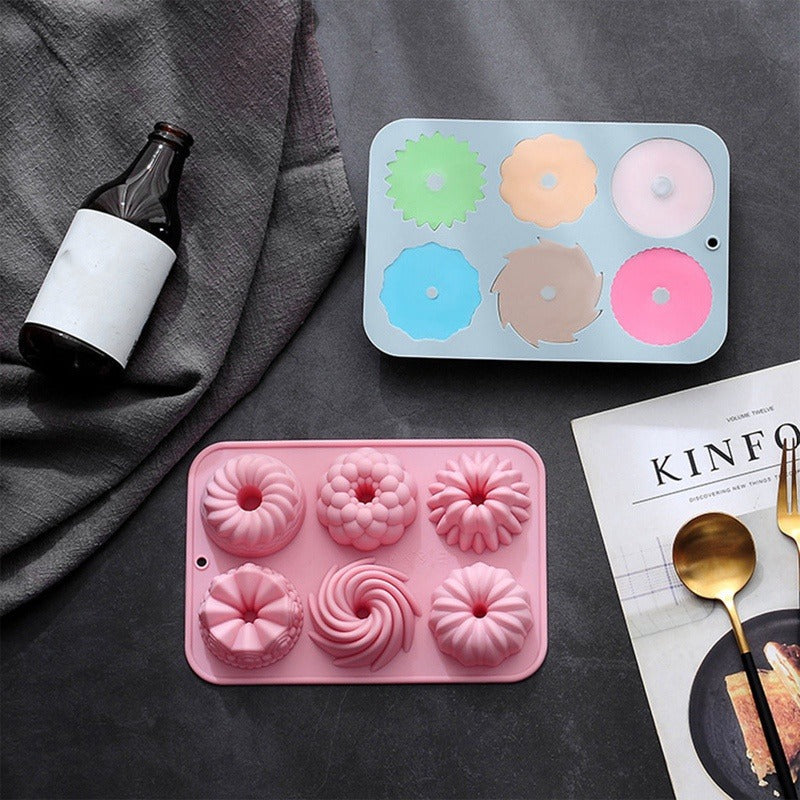 3D Silicone Chocolate Pud Cake For Pastry