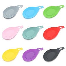 Silicone Spoon Rest Heat Resistant Kitchen Utensil