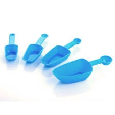 6 Pieces Measuring Spoons And Cups Plastic ,